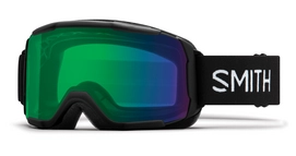 Masque de ski Smith Showcase OTG Black / ChromaPop Everyday Green Mirror Noir