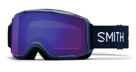 Masque de Ski Smith Showcase Otg Navy Micro Floral / ChromaPop Everyday Violet Mirror