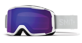 Masque de ski Smith Showcase OTG White Vapor / ChromaPop Everyday Violet Mirror Blanc