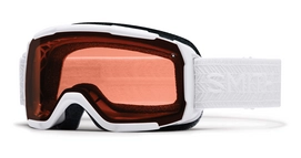 Skibrille Smith Showcase OTG White Eclipse Frame Rose Copper Damen