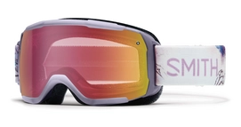 Masque de Ski Smith Showcase OTG Lunar Bloom Frame Red Sensor Mirror