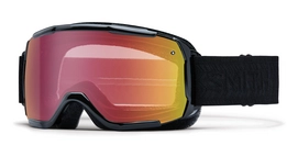 Masque de Ski Smith Showcase OTG Black Eclipse Frame Red Sensor Mirror