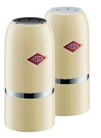 Salz- und Pfefferstreuer Set Wesco Mandelfarben
