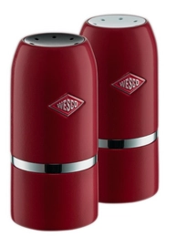 Salz- und Pfefferstreuer Set Wesco Rubinrot