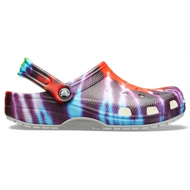 Sandale Crocs Classic Tie Dye Graphic Clog Unisex Multi-Schuhgröße 45 - 46