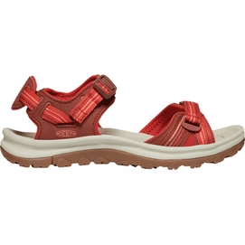 Sandale Keen Terradora II Open Toe Leather Women Dark Red Coral-Schuhgröße 36