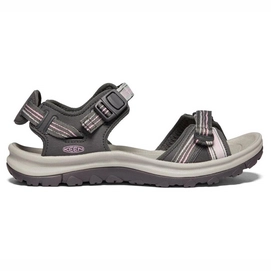 Sandale Keen Terradora II Open Toe Dark Grey Dawn Pink WF Damen-Schuhgröße 36