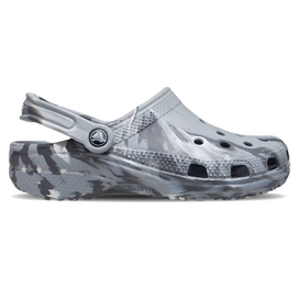 Sandale Crocs Classic Marbled Clog Unisex  Light Grey Multi-Schuhgröße 45 - 46