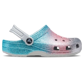 Sandale Crocs Kids Classic Glitter Clog Toddler Shimmer Multi-Schuhgröße 23 - 24