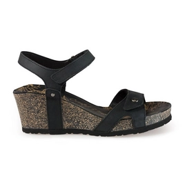 Sandale Panama Jack Julia Basics B1 Napa Grass Negro Schwarz Damen-Schuhgröße 38