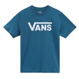 T-Shirt Vans Classic Moroccan Blue White Kinder
