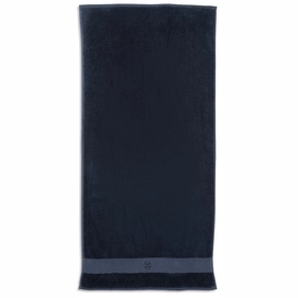 Serviettes de Bain Kayori Sento Bleue Marine 70 x 140 cm (Set de 2)
