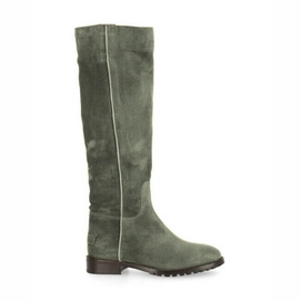 Bottes Shabbies Amsterdam 191020104 Waxed Suede Women Olive