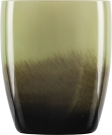 Vaas Zwiesel Glas Shadow Klein Olijfgroen H 140mm