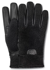 Handschoen UGG Men Sherpa Glove Black Heather