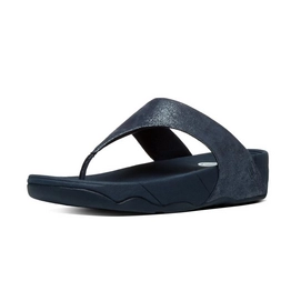 FitFlop Lulu ShimmerSuede Supernavy