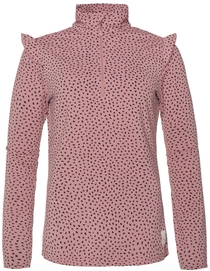 Skipully Protest Women Shirleo 1/4 Zip Top Pink Tulip