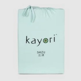 Drap-Housse Surmatelas Kayori Shizu Vert (Jersey)-1-persoons (90/100 x 200/210/220 cm)