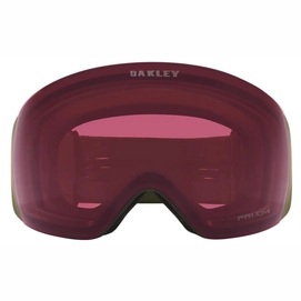 Skibril Oakley Flight Deck L Dark Prizm Snow Dark Grey Glazen_2