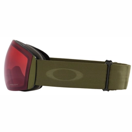 Skibril Oakley Flight Deck L Dark Prizm Snow Dark Grey Glazen_4