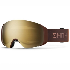 Skibril Smith Unisex 4D Chromapop Sun Black Gold Mirror Sepia Luxe