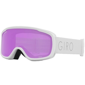 Masque de Ski Giro Moxie White Core Light Amber Pink