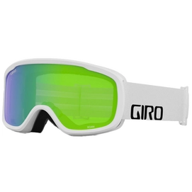 Masque de Ski Giro Roam White Wordmark Loden Green