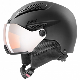 Ski Helmet Uvex Hlmt 600 Visor Black Matte