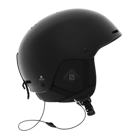 Ski Helmet Salomon Brigade Audio All Black-53 - 56 cm