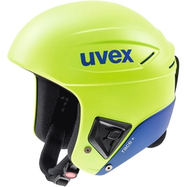Ski Helmet Uvex Race+ Lime Cobalt Matte