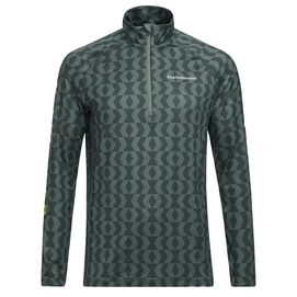 Skipullover Peak Performance Spirit Half Zip Printed Green Herren