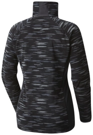 Skipully Columbia Women Glacial Fleece III Print 1/2 Zip Black Lite Brite