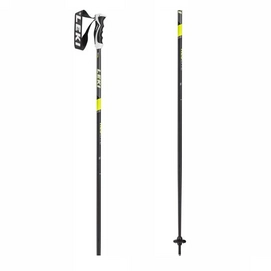 Bâtons de Ski Leki Neolite Black Neon Yellow White Anthracite-130 cm