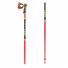 Bâtons de Ski Leki WCR SL 3D Fluorescent Red Black Neon Yellow-110 cm