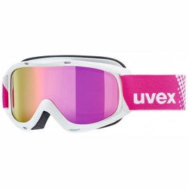 Ski Goggles Uvex Junior Slider FM Pink White