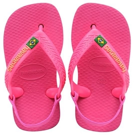 Slipper Havaianas Baby Brasil Logo II Pink Flux