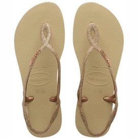 Flip Flops Havaianas Luna Premium II Sand Grey Damen-Schuhgröße 33 - 34