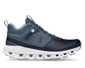 Sneaker On Running Women Cloud Hi Waterproof Dust Navy