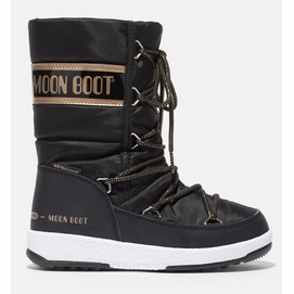 Snowboot Moon Boot Girls Quilted Black Copper