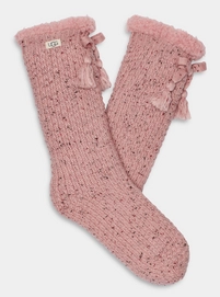 Sok UGG Women Nessie Fleece Lined Sock Clay Pink