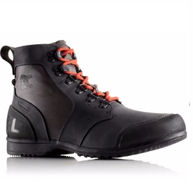 Snowboot Soral Mannen Ankey Mid Hiker Zwart