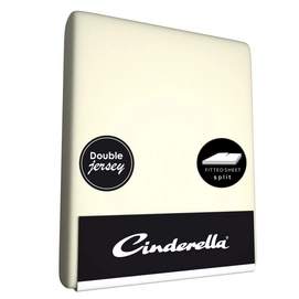 Split Topper Hoeslaken Cinderella Ivory (Double Jersey) 19