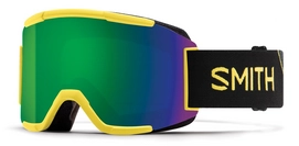 Masque de Ski Smith Squad Citron Glow / ChromaPop Sun Green Mirror