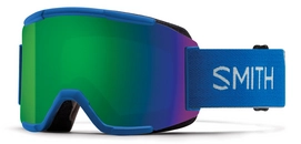 Masque de Ski Smith Squad Imperial Blue / ChromaPop Sun Green Mirror