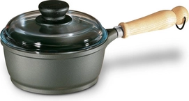 Steelpan Berndes Bonanza Grijs Met Glazen Deksel 20 cm