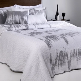 Sprei Bamar Stems Grijs