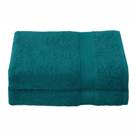 Serviette de Douche De Witte Lietaer Stephanie Lake Green (70 x 140 cm) (set de 2)