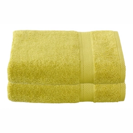 Serviette de Douche De Witte Lietaer Stephanie Warm Olive (70 x 140 cm) (set de 2)