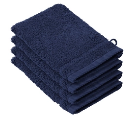 Washandje De Witte Lietaer Stephanie Medieval Blue (set van 4)