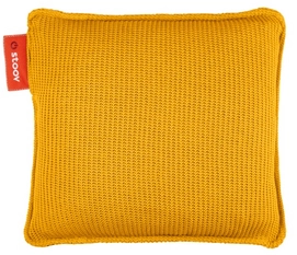 Rückenkissen Stoov® Ploov Knitted Ocher Yellow (45 x 45 cm)